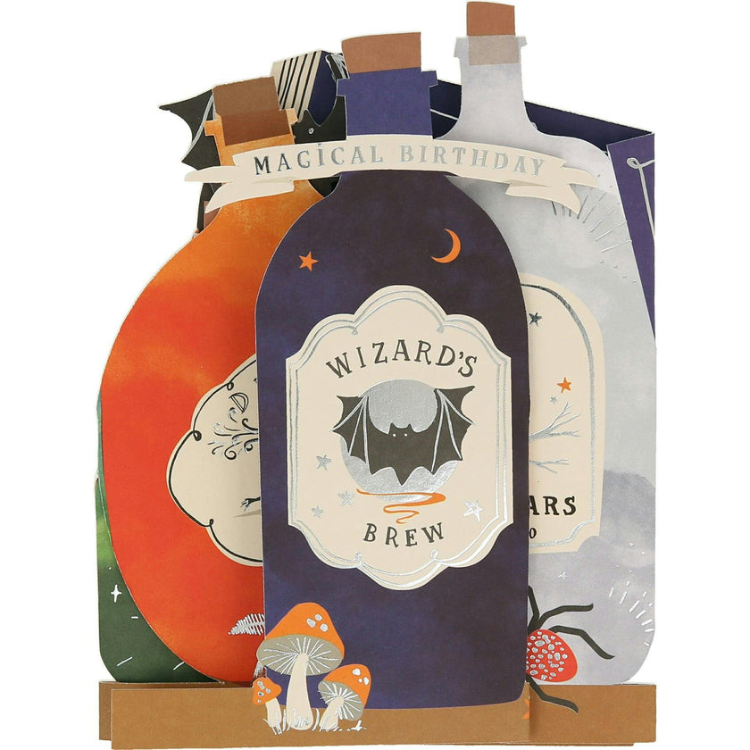 Potion Bottles Birthday Card