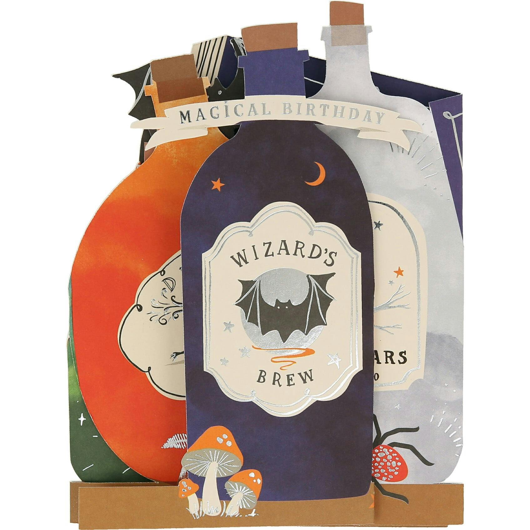 Potion Bottles Birthday Card
