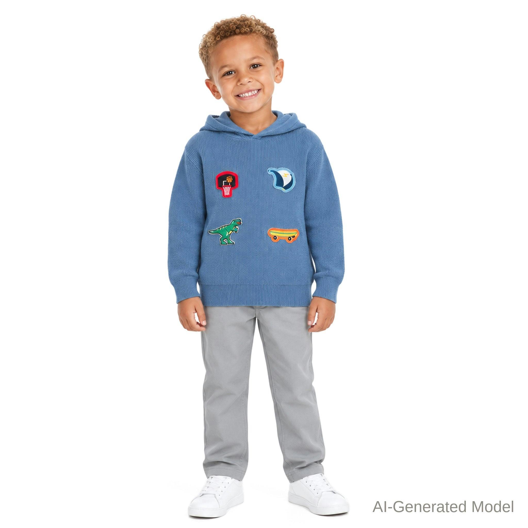 Hooded Sweater | Playtime Patches