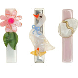 Silly Goose Flower Cute Hair Clips