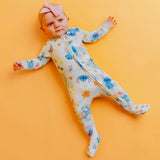 Zip-Up Footie Pajama - Disney Stitch Dreamsicles