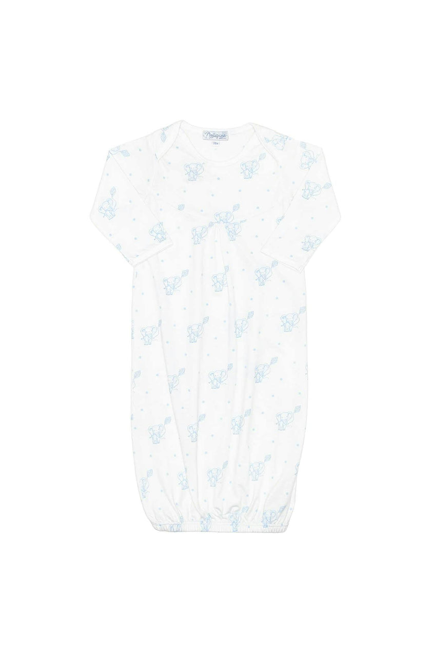 Blue Elephant Gown