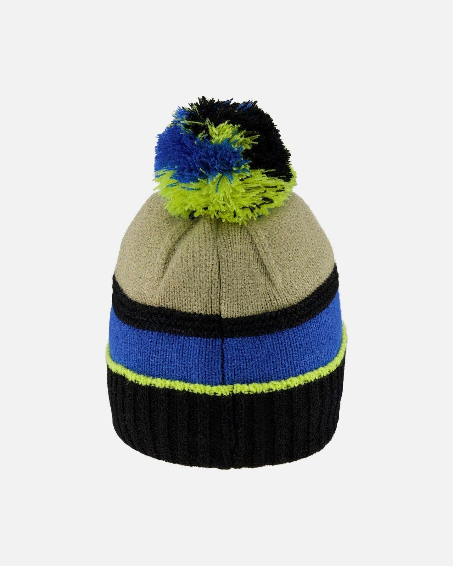 Lined Knit Pompom Hat