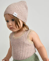 Cotton Beanie - Ribbed