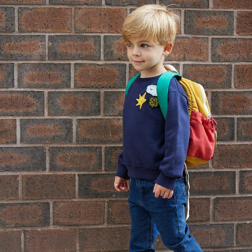 Mon Coeur Patch Straight Leg Kid