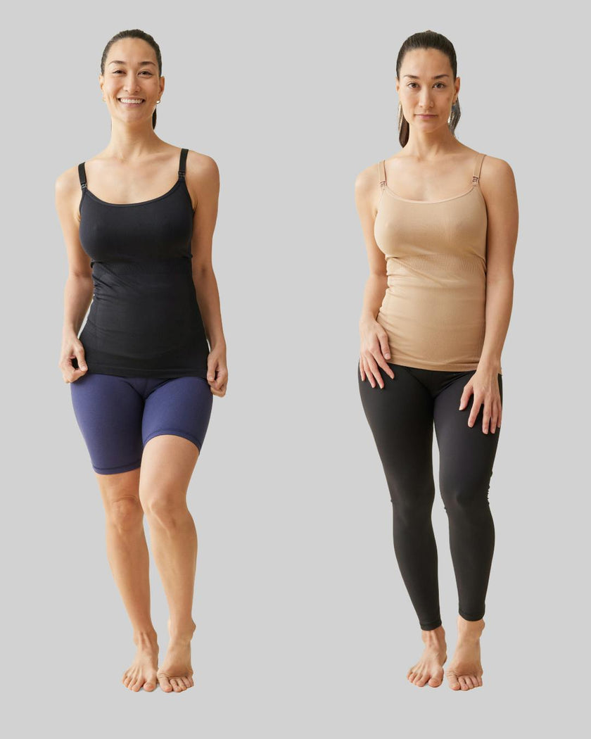 Seamless Shaping Postpartum and Nursing Cami 2-Pack