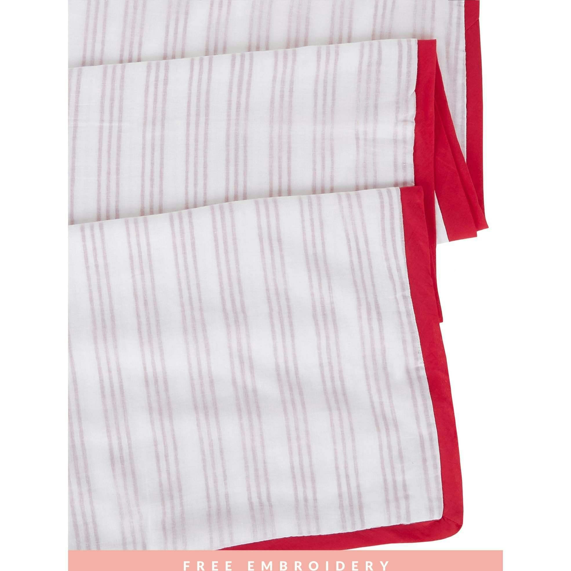 Block-Printed Cotton Dohar