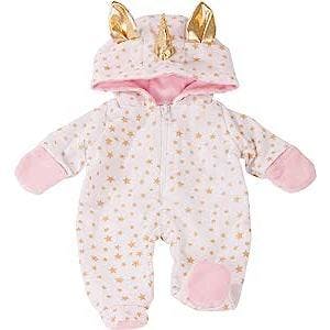 One Piece Costume Pajama Sleeper for 12-13" Baby Dolls