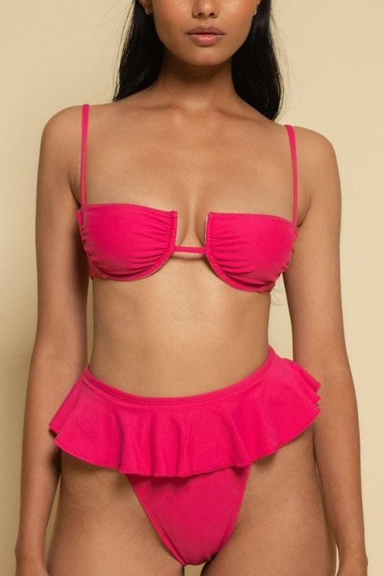 Tamarindo Ruffle Bikini Bottom