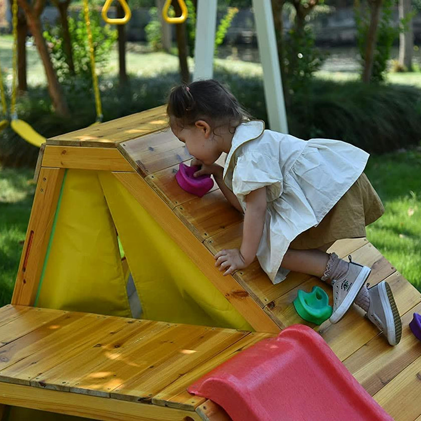 Palm - 5-In-1 Outdoor And Indoor Playground Playset