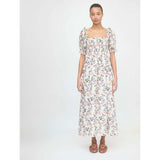 The Scarlett Nap Dress - Pink Scallop Bow Chintz