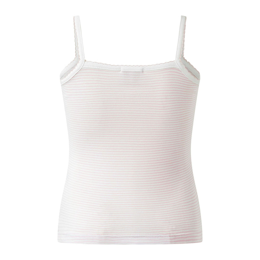 Pima Pink Stripe Underwear Set