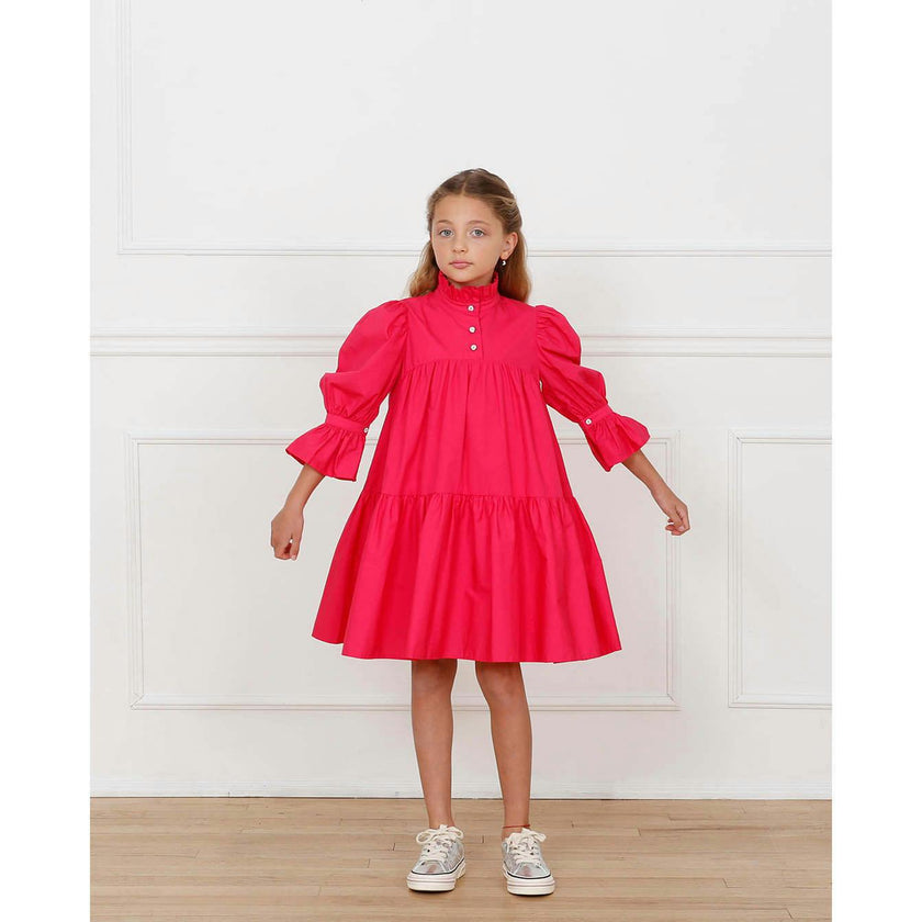 Eloise dress (hot pink)