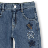Blue Daisy Denim Jeans