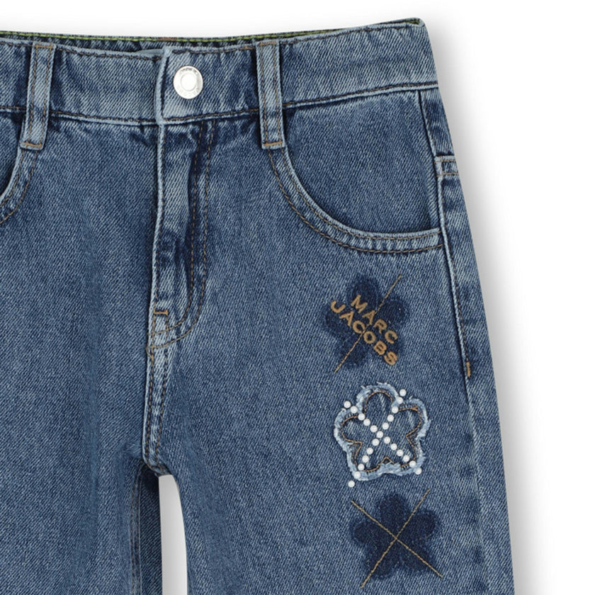 Blue Daisy Denim Jeans