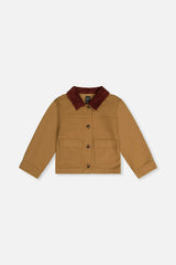 Barn Jacket Brown Yellow