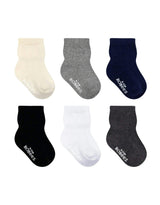 Boys Essentials Boys Assorted 6pk Sock