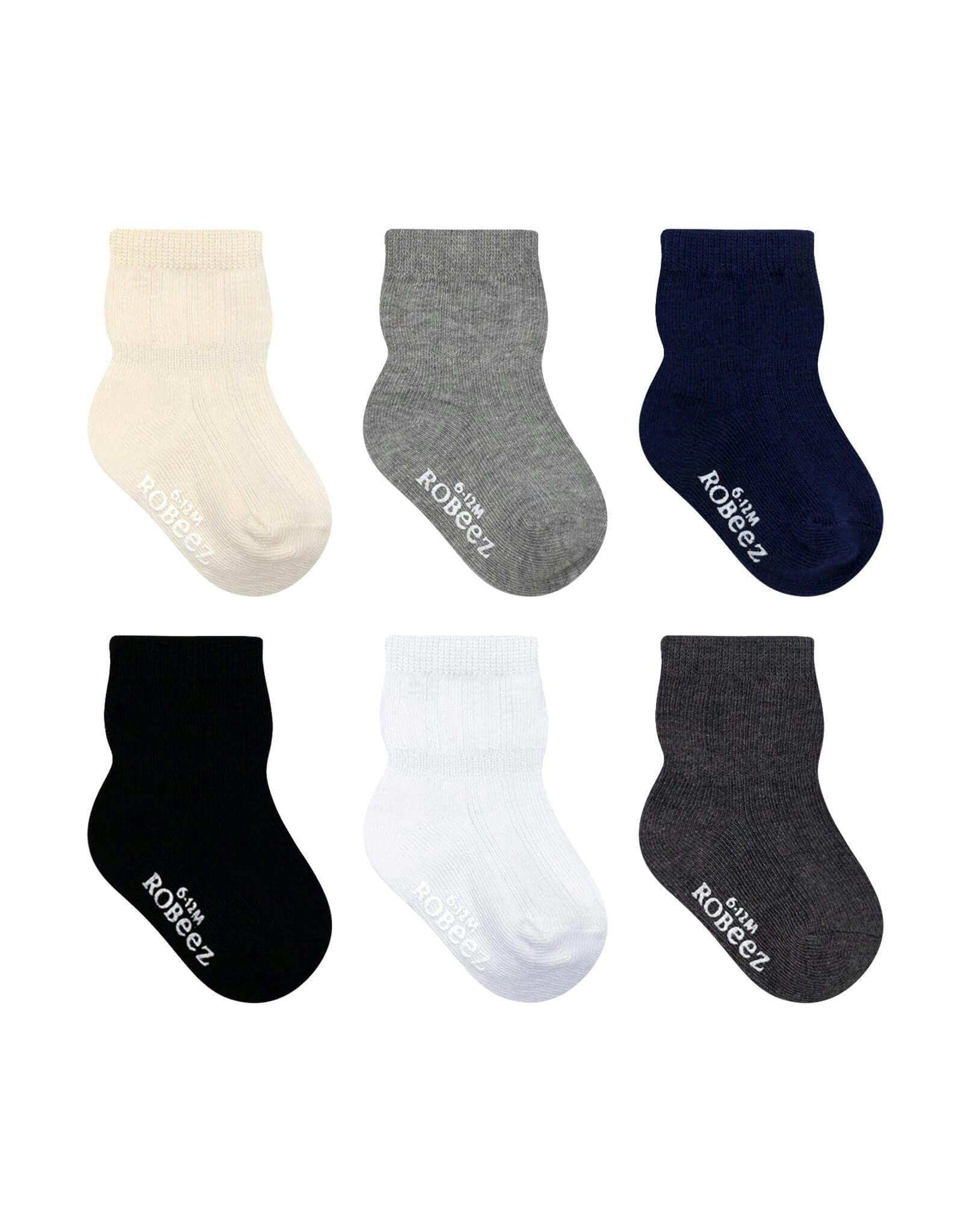 Boys Essentials Boys Assorted 6pk Sock