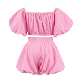 Pink Hailey Bow Bubble Set
