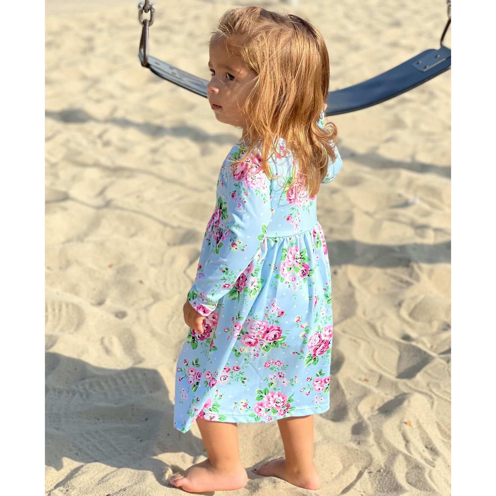 UPF 50 + Lumi Long Sleeve Tee Dress