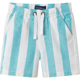 Infant Boys Airy Oxford Set | Green Stripe