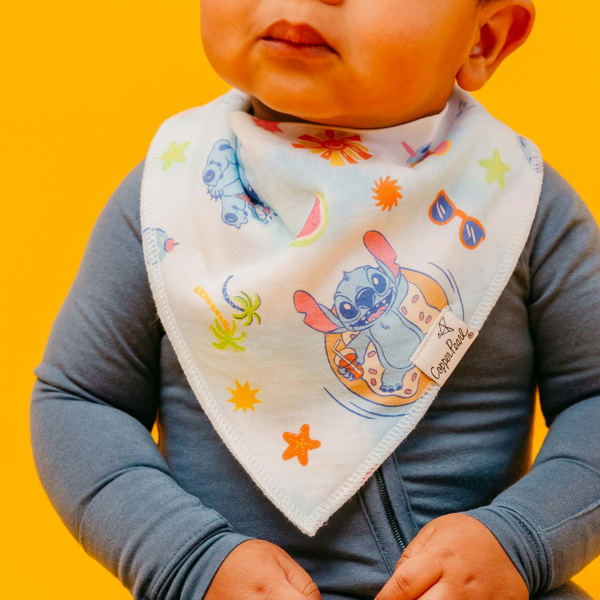 4 Pack Baby Bandana Bibs - Disney Stitch Dreamsicles