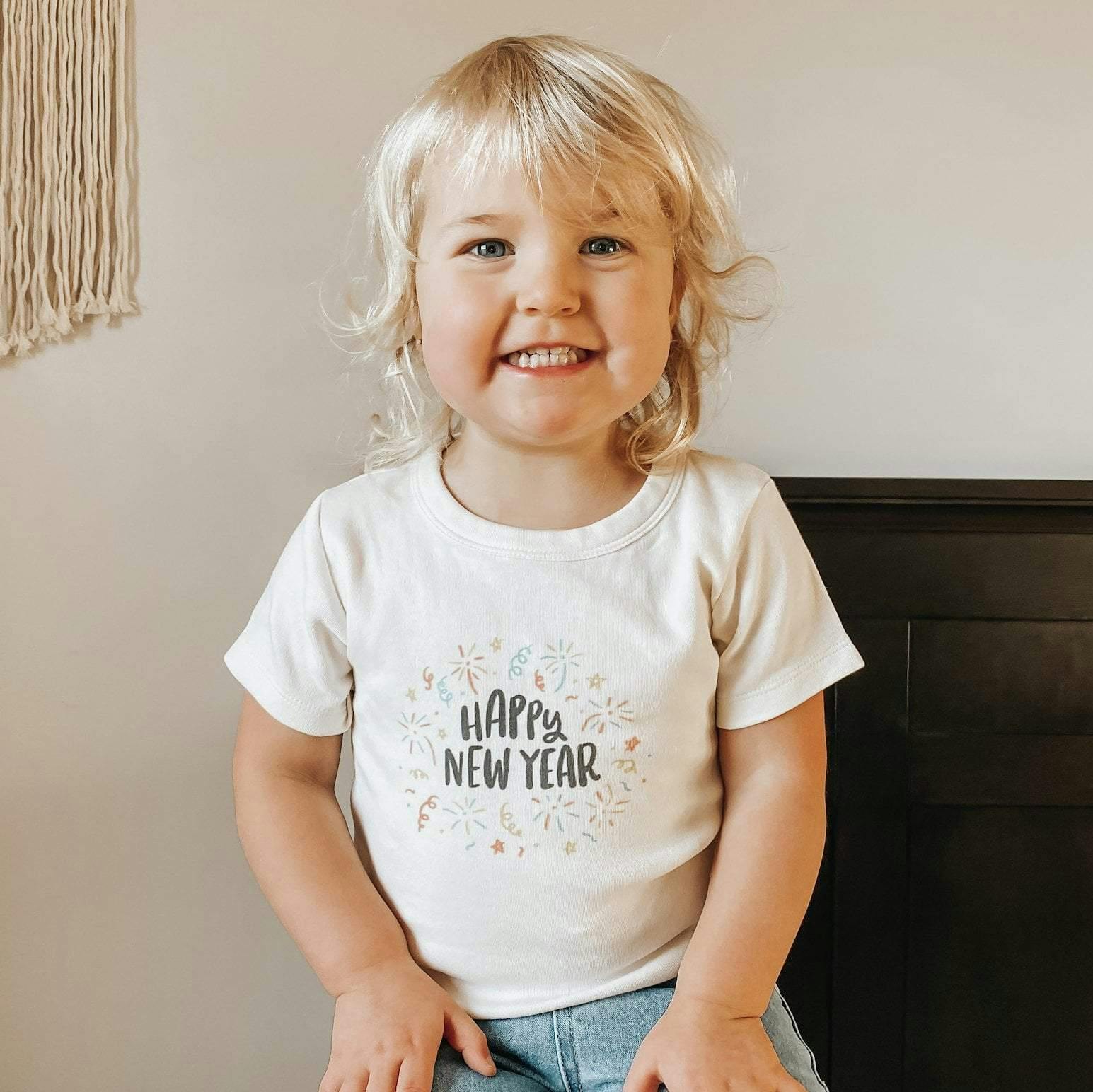 graphic tee | happy new year