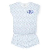 Riley Women's Pajama Short Set - Tennis Match Pink