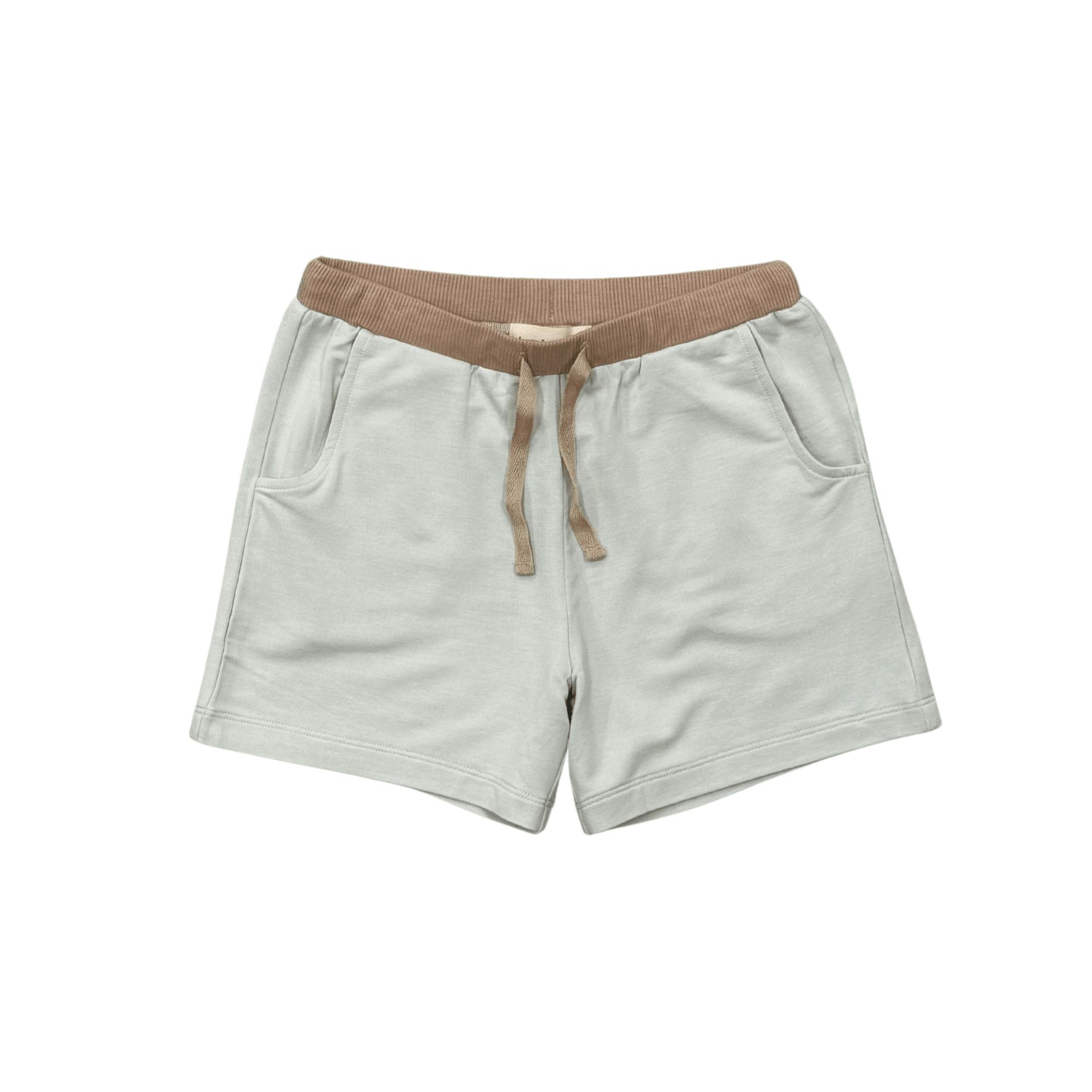 Boys Terry Sweatshorts in Sky Blue