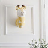 Plush Head Wall Décor