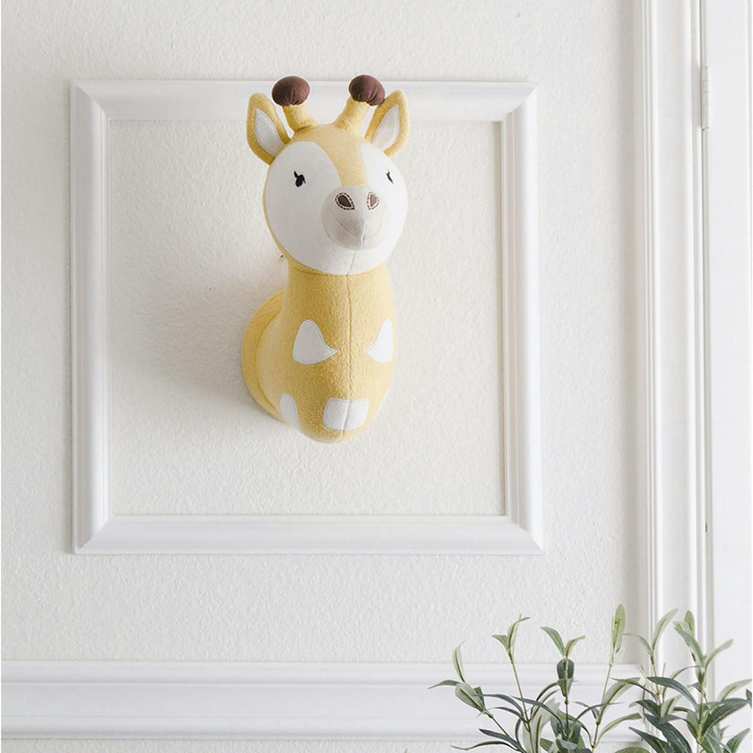 Plush Head Wall Décor