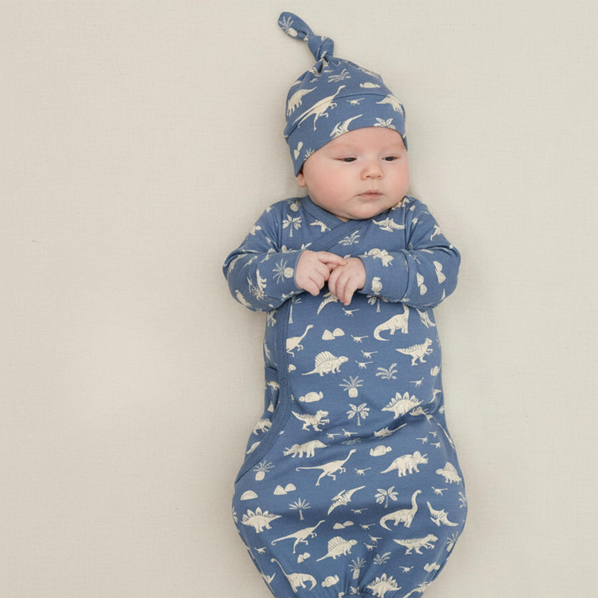 Organic Kimono Infant Sleep Gown