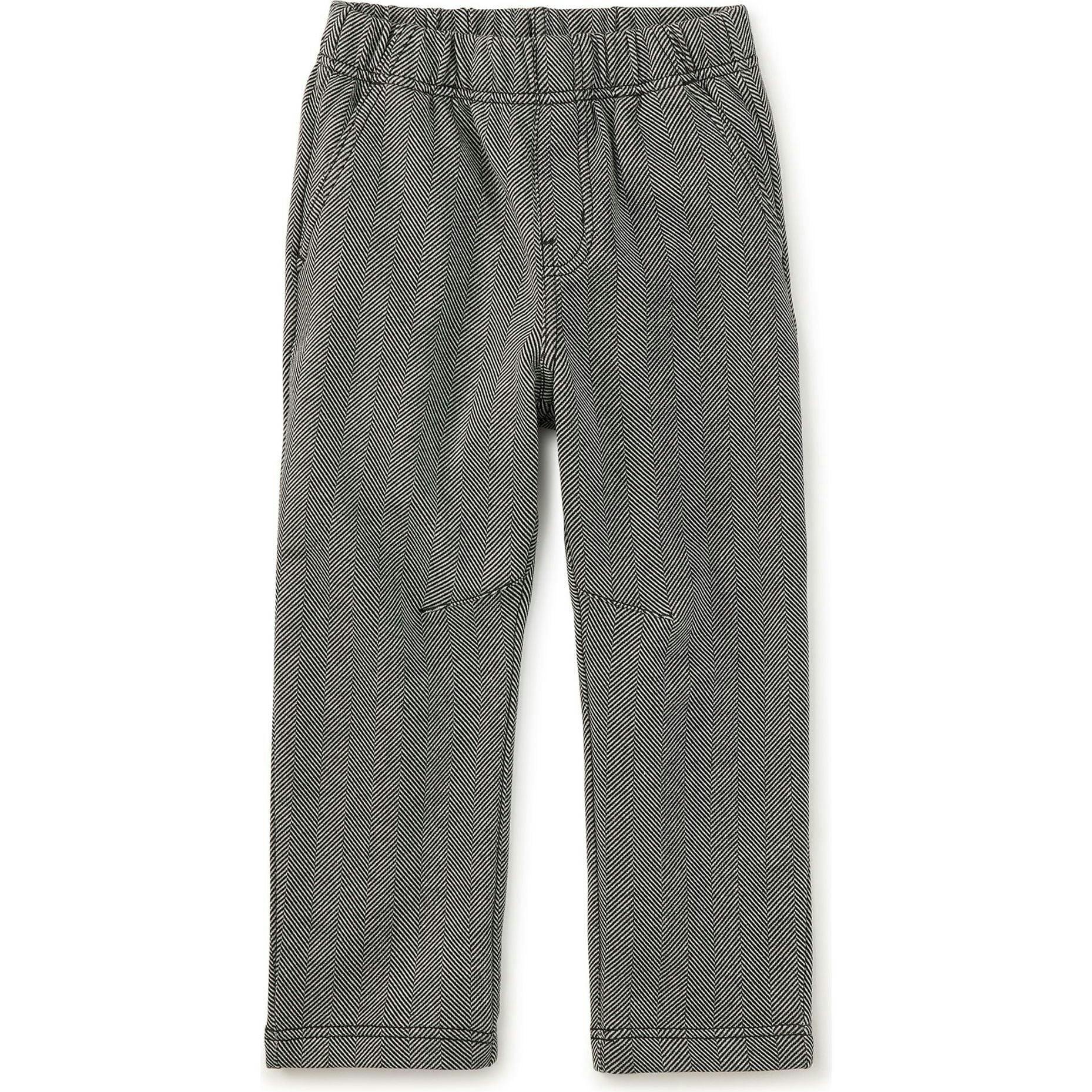 Barrel Leg Trousers, Grey