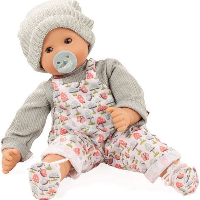 Maxy Muffin Lucky Mushroom - 16.5" Soft Bald Baby Doll