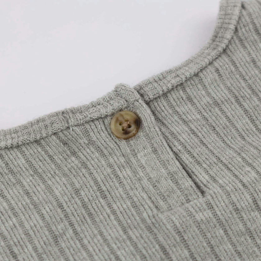 Wide Rib Fuzzy Sweater Knit Brooklyn Boxy