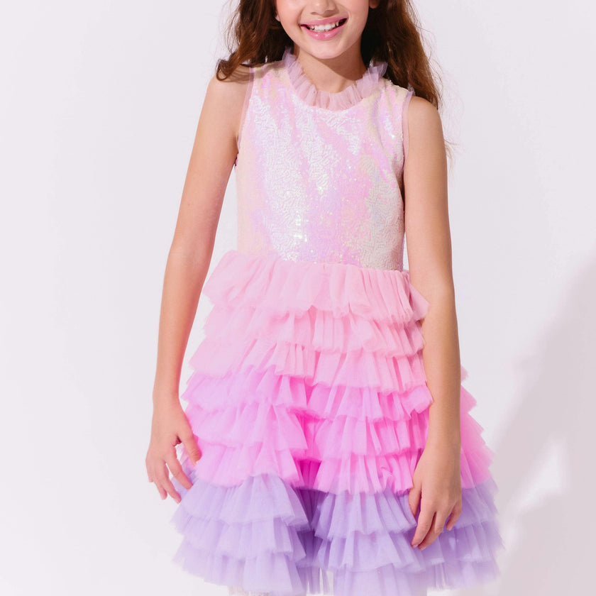 Dreamy Ombre Tulle Dress