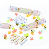 Multicolor Star Confetti Crackers