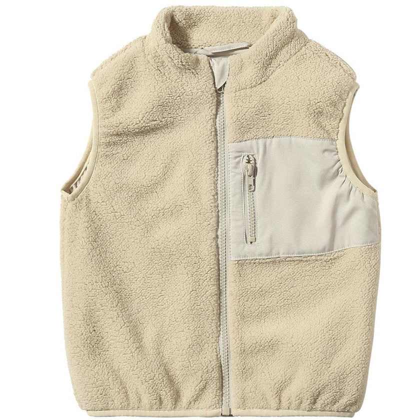 GILT Beige Sherpa Vest