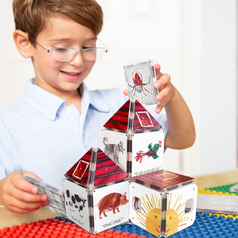 The Very Busy Spider Magna-Tiles Structures