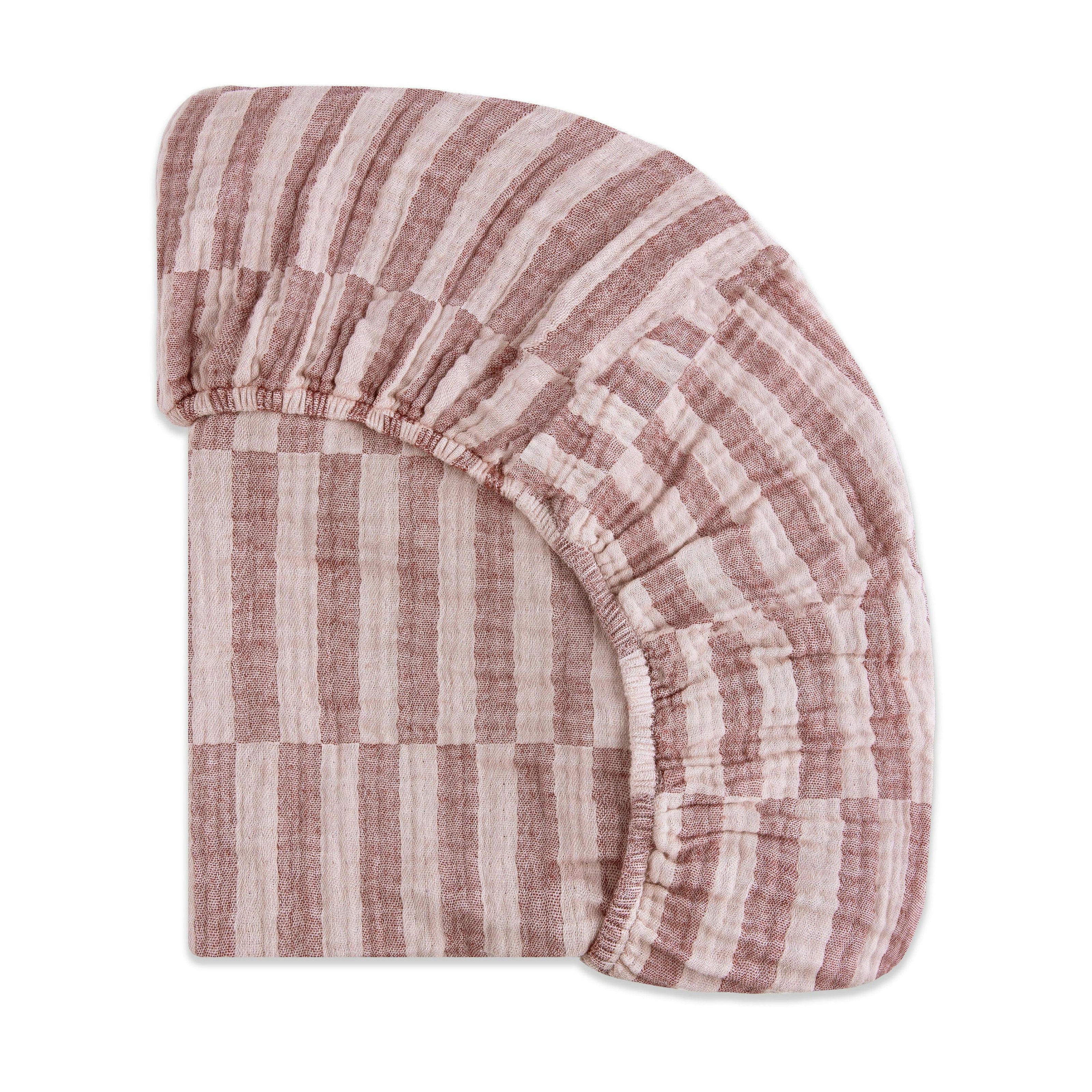 Babyletto Crib Sheet in GOTS Certified Organic Muslin Cotton