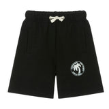 Black Palm Stamp Sweatshort