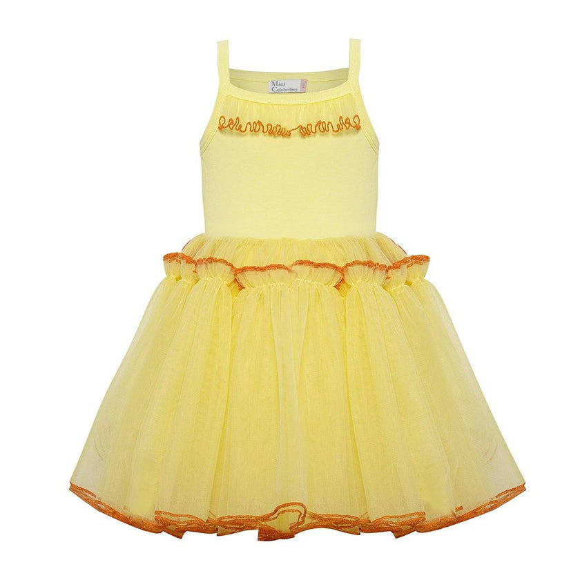 Dolly Yellow Tutu Dress