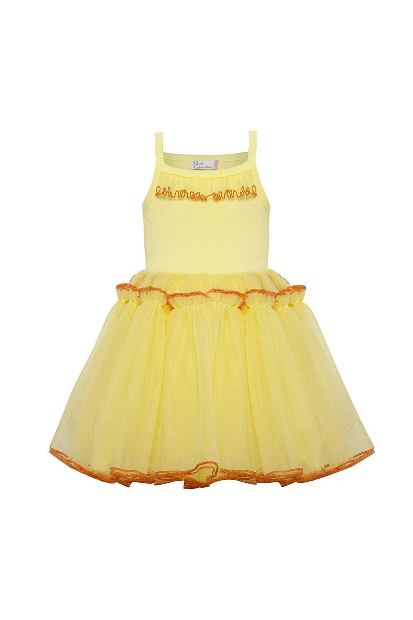 Dolly Yellow Tutu Dress