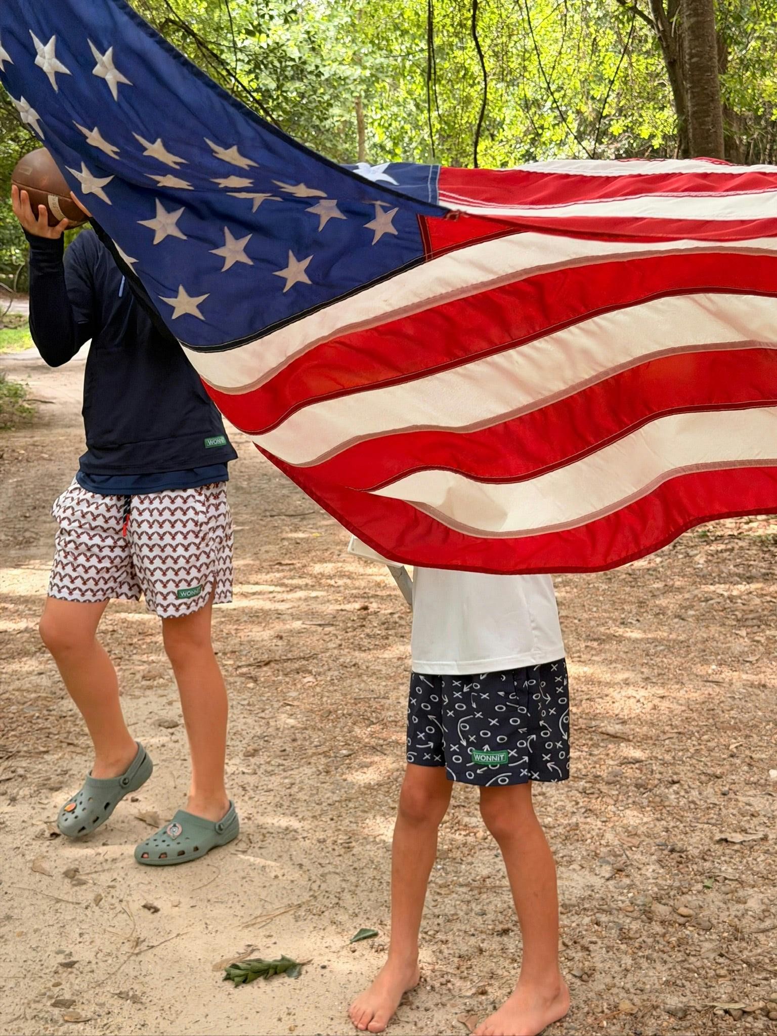 Gettin' Route-y: Navy Boys Shorts