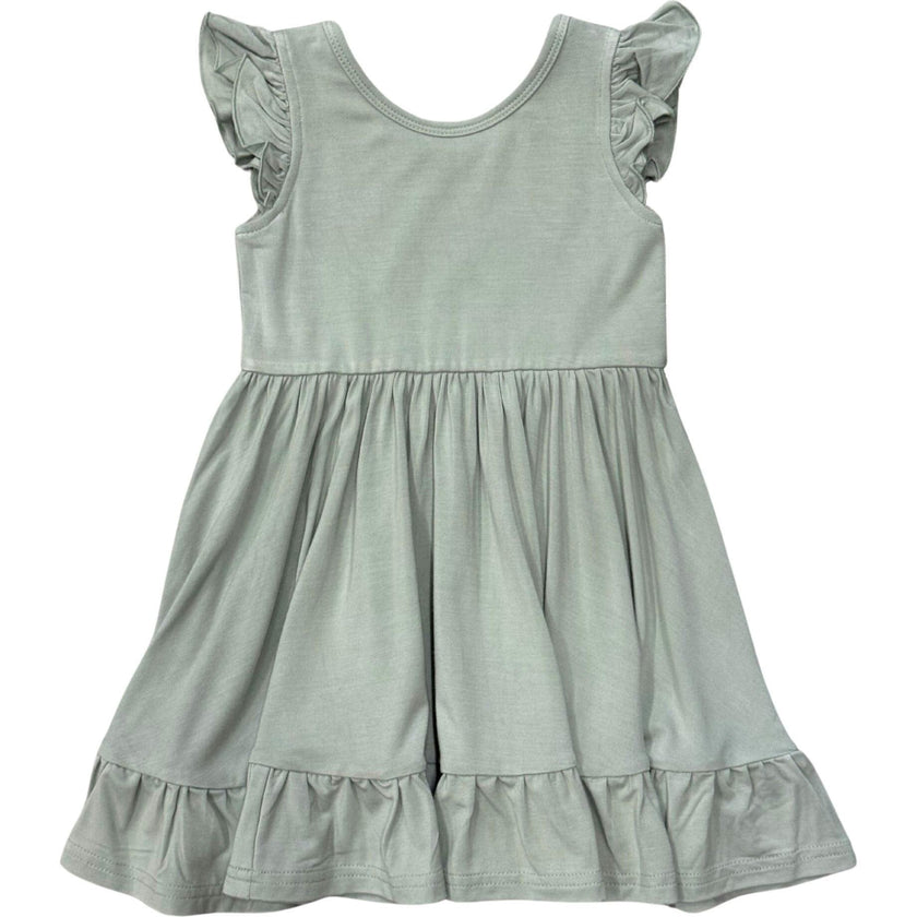 Girl's Sleeveless Twirl Dress