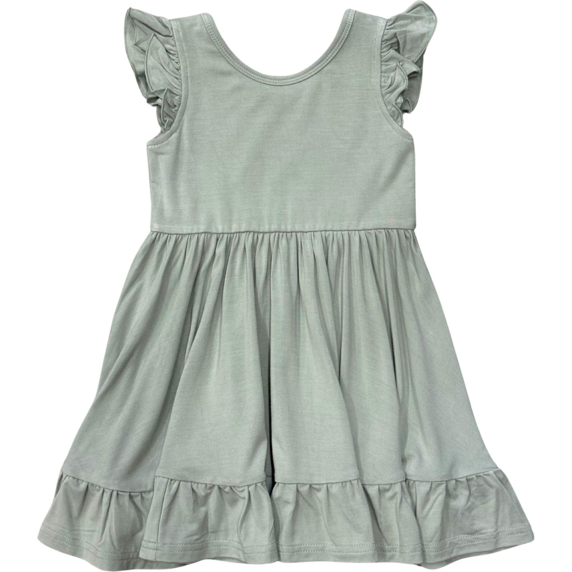 Girl's Sleeveless Twirl Dress