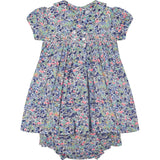 Made With Liberty Fabric Smocked Baby Dress Klee