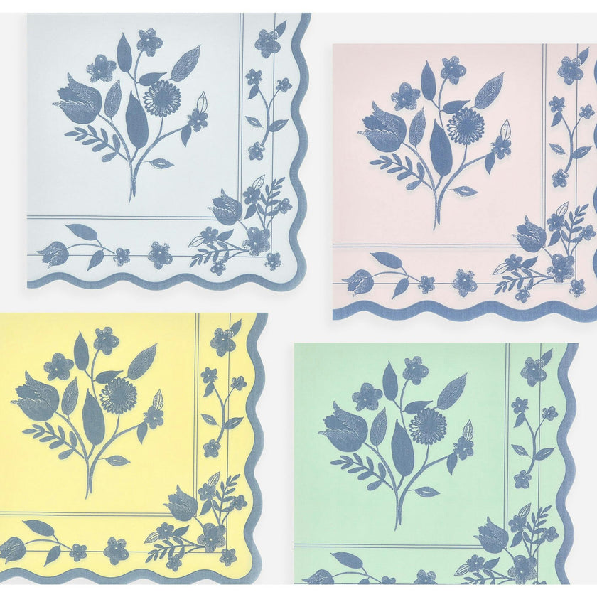 Vintage Botanical Large Napkins