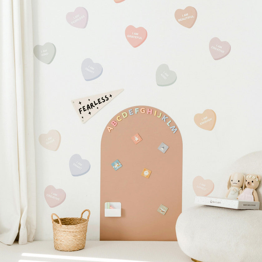 Peel & Stick Fabric Wall Stickers