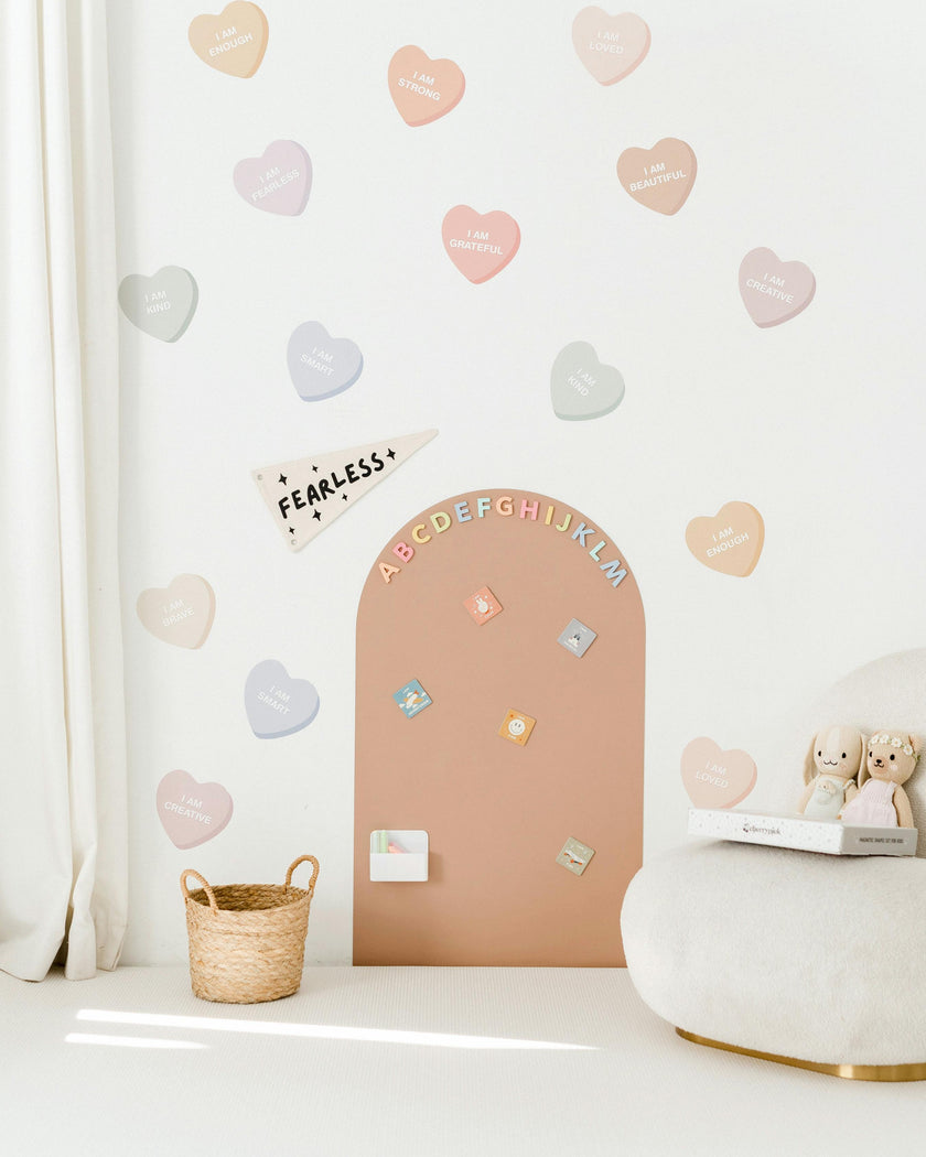Peel & Stick Fabric Wall Stickers